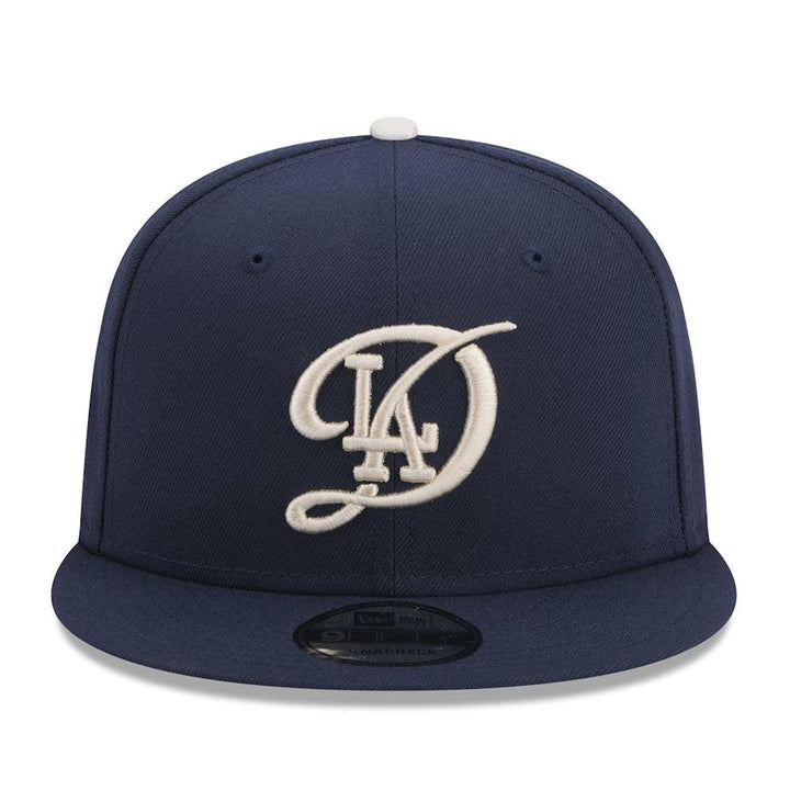 Los Angeles Dodgers New Era 2024 World Series Side Patch 9FIFTY Snapback Hat - Navy - Triple Play Caps