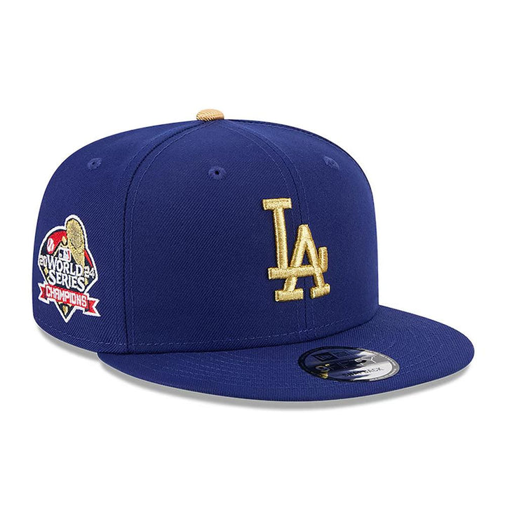 Los Angeles Dodgers New Era 2025 Gold Collection 9FIFTY Snapback Hat - Royal - Triple Play Caps