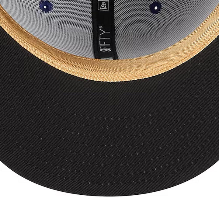 Los Angeles Dodgers New Era 2025 Gold Collection 9FIFTY Snapback Hat - Royal - Triple Play Caps