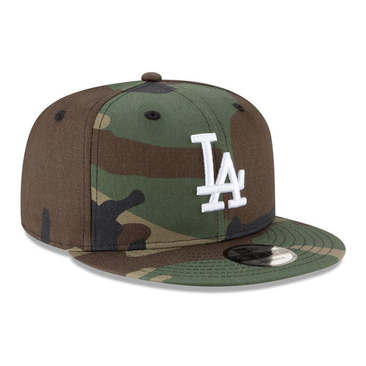 Los Angeles Dodgers New Era Camo Basic 9FIFTY Snapback Hat - Triple Play Caps