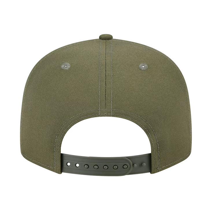 Los Angeles Dodgers New Era Main Basic 9FIFTY Snapback Hat - Olive Green - Triple Play Caps