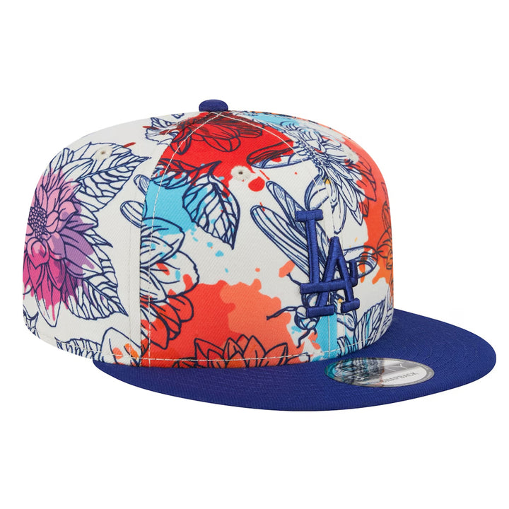 Los Angeles Dodgers New Era Spring Training 9FIFTY Snapback Hat - White/Royal - Triple Play Caps