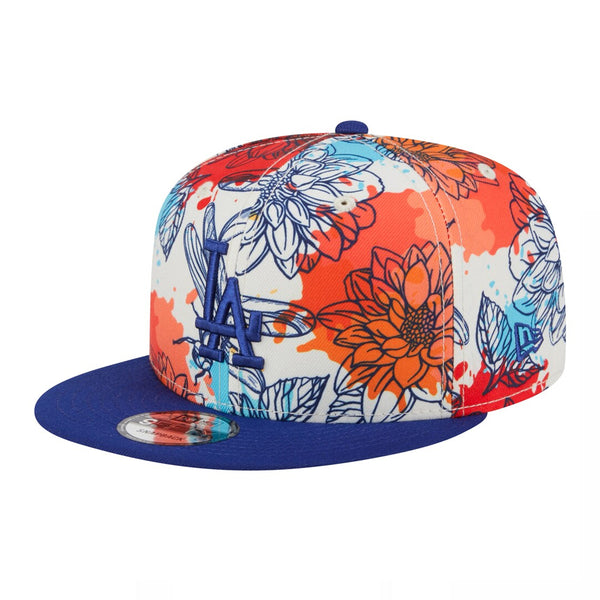 Los Angeles Dodgers New Era Spring Training 9FIFTY Snapback Hat - White/Royal - Triple Play Caps