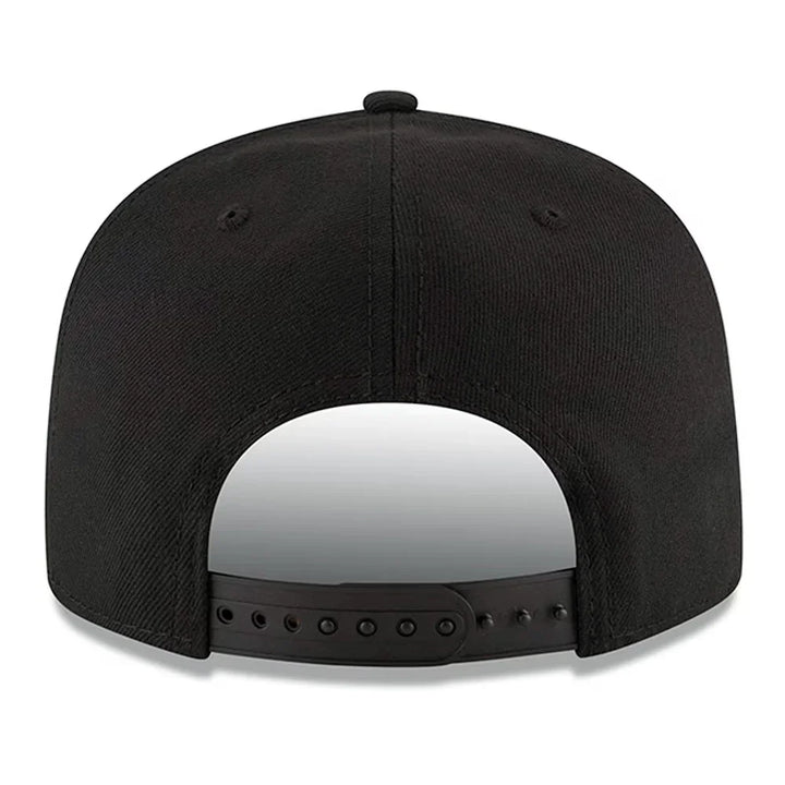 Los Angeles Lakers New Era Black & White 9FIFTY Snapback Hat - Black - Triple Play Caps