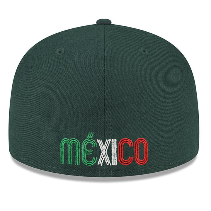 Mexico Baseball New Era World Baseball Classic 59FIFTY Fitted Hat - Dark Green - Triple Play Caps