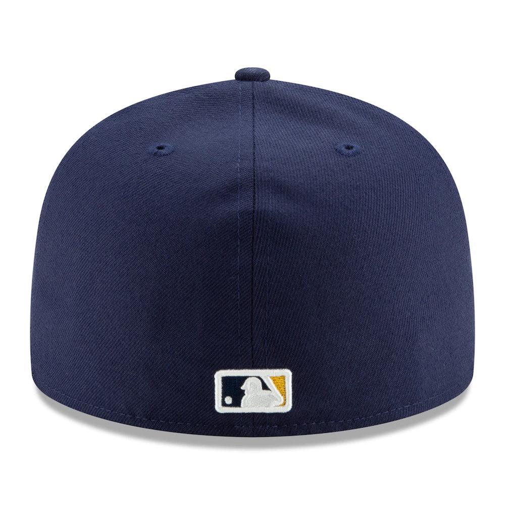 Milwaukee Brewers New Era Authentic Collection On-Field 59FIFTY Fitted Hat - Triple Play Caps