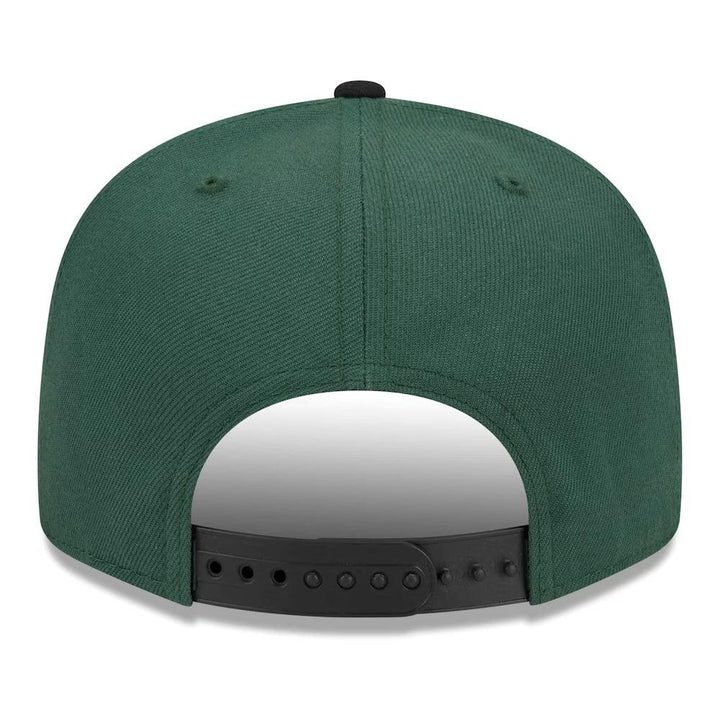 Milwaukee Bucks New Era Color Cross 9FIFTY Snapback Hat - Hunter Green - Triple Play Caps