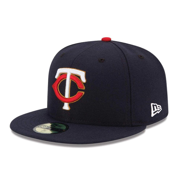 Minnesota Twins New Era Authentic Collection On-Field 59FIFTY Fitted Hat - Navy - Triple Play Caps