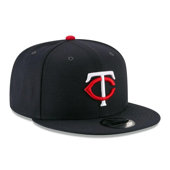Minnesota Twins New Era Team Color 9FIFTY Snapback Hat - Navy - Triple Play Caps