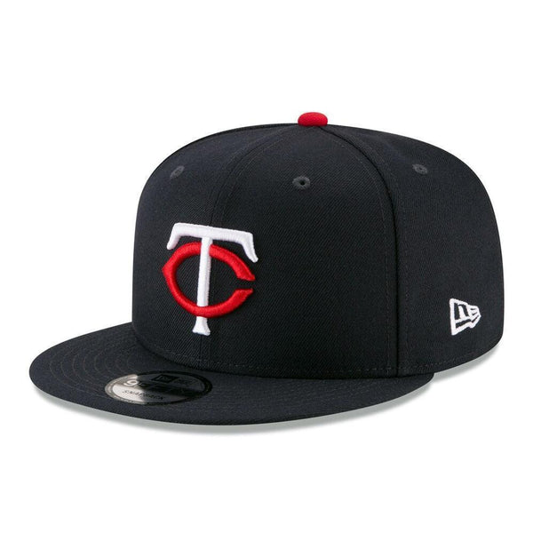 Minnesota Twins New Era Team Color 9FIFTY Snapback Hat - Navy - Triple Play Caps