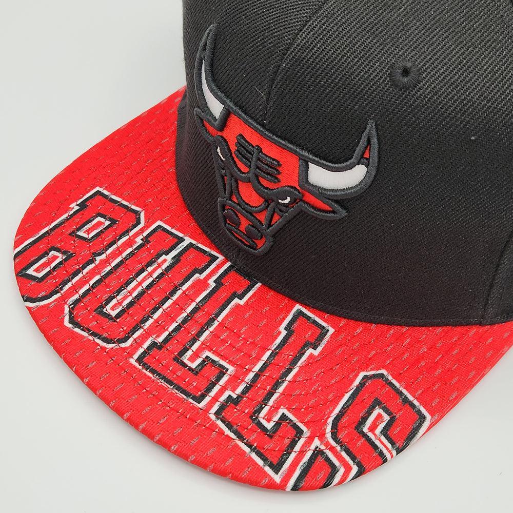 Mitchell & Ness Chicago Bulls Snapshot Snapback Hat - Black - Triple Play Caps