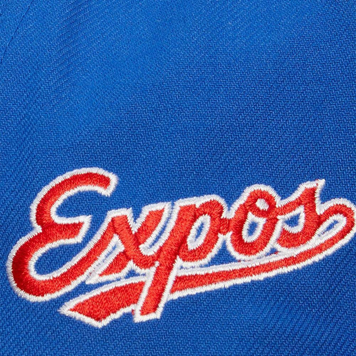 Montreal Expos Mitchell & Ness Cooperstown Evergreen Snapback Hat - Royal - Triple Play Caps