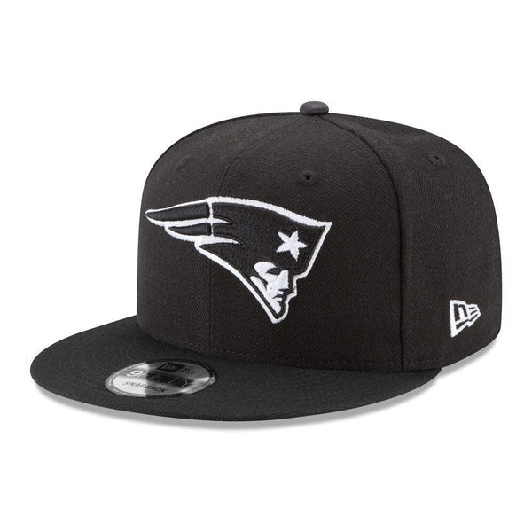 New England Patriots New Era B-Dub 9FIFTY Snapback Hat - Black - Triple Play Caps