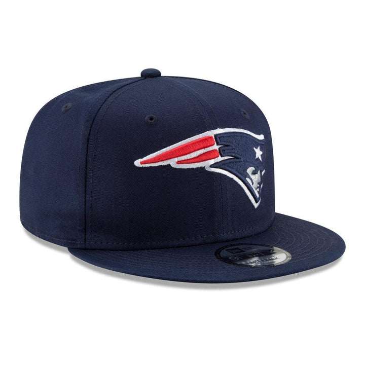New England Patriots New Era Basic 9FIFTY Snapback Hat - Navy - Triple Play Caps