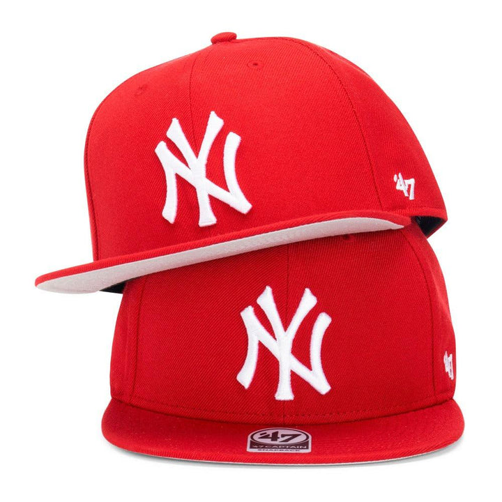 New York Yankees 47 Brand No Shot '47 Captain - Red - Triple Play Caps