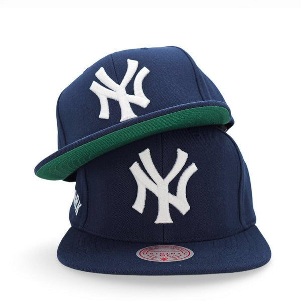 New York Yankees Mitchell & Ness Cooperstown Evergreen Snapback Hat - Navy - Triple Play Caps