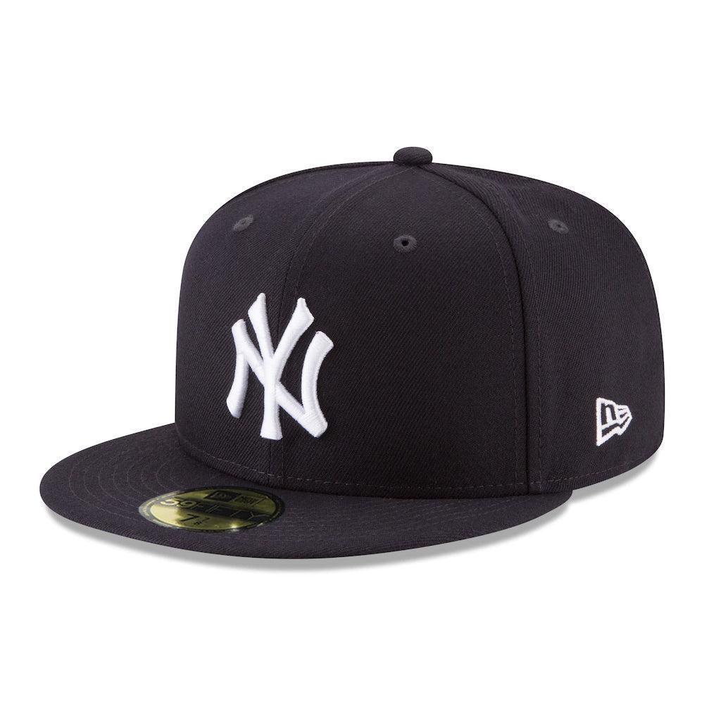 New York Yankees New Era 2000 Subway Series Side Patch 59FIFTY Fitted Hat - Navy - Triple Play Caps