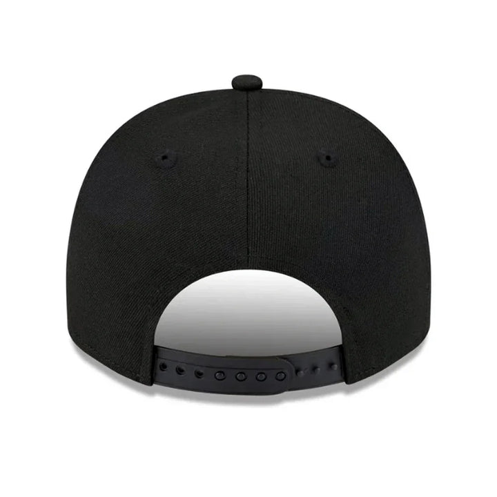 New York Yankees New Era Black & White 9FIFTY A-Frame Snapback Hat - Black - Triple Play Caps