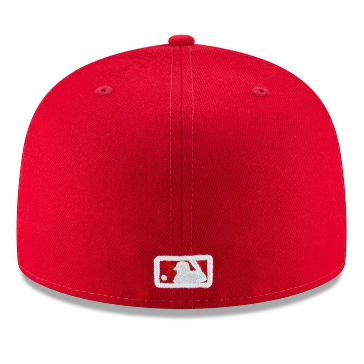 New York Yankees New Era Fashion Color Basic 59FIFTY Fitted Hat - Red - Triple Play Caps