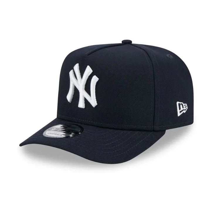 New York Yankees New Era Team Color 9FIFTY A-Frame Snapback Hat - Navy - Triple Play Caps