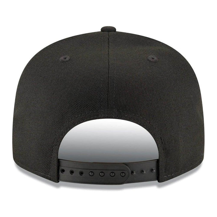 Oakland Athletics New Era Black on Black 9FIFTY Snapback Hat - Black - Triple Play Caps