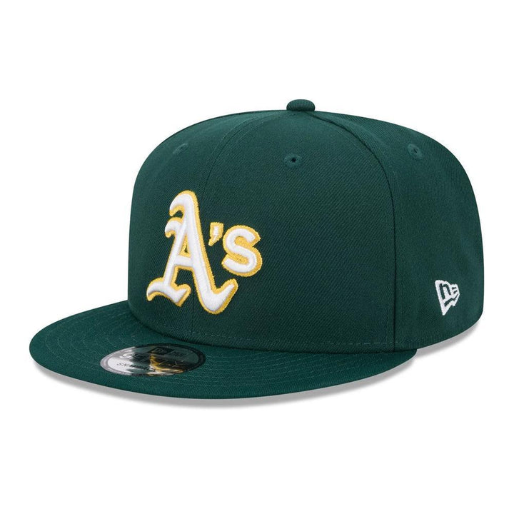 Oakland Athletics New Era Team Color 9FIFTY Snapback Hat - Green - Triple Play Caps