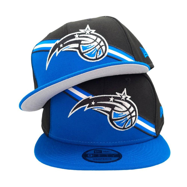 Orlando Magic New Era Color Cross 9FIFTY Snapback Hat - Black/Royal - Triple Play Caps