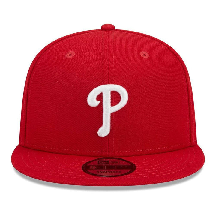 Philadelphia Phillies New Era 1980 World Series Side Patch 9FIFTY Snapback Hat - Red - Triple Play Caps