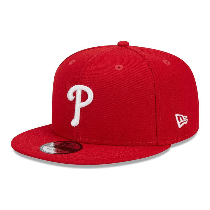 Philadelphia Phillies New Era 1980 World Series Side Patch 9FIFTY Snapback Hat - Red - Triple Play Caps