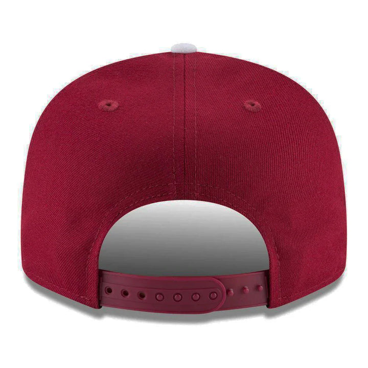 Philadelphia Phillies New Era Team Color 9FIFTY Snapback Hat - Maroon - Triple Play Caps