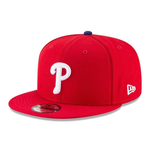 Philadelphia Phillies New Era Team Color 9FIFTY Snapback Hat - Red - Triple Play Caps