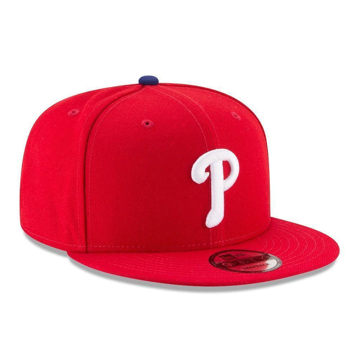 Philadelphia Phillies New Era Team Color 9FIFTY Snapback Hat - Red - Triple Play Caps