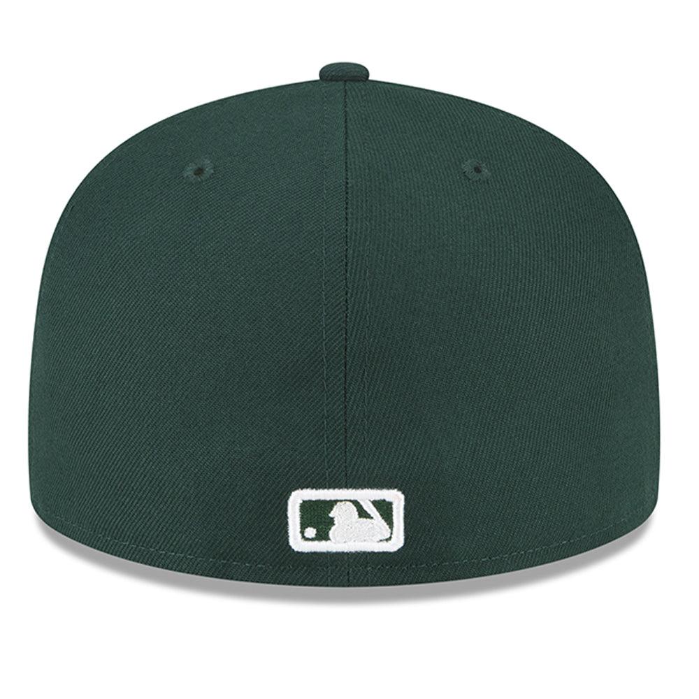 Pittsburgh Pirates New Era Fashion Color Basic 59FIFTY Fitted Hat - Dark Green - Triple Play Caps