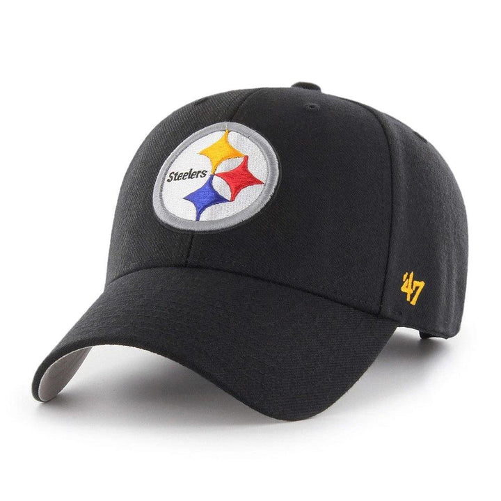 Pittsburgh Steelers '47 MVP 47 Brand - Black - Triple Play Caps