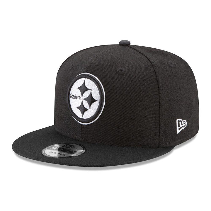 Pittsburgh Steelers New Era B-Dub 9FIFTY Snapback Hat - Black - Triple Play Caps
