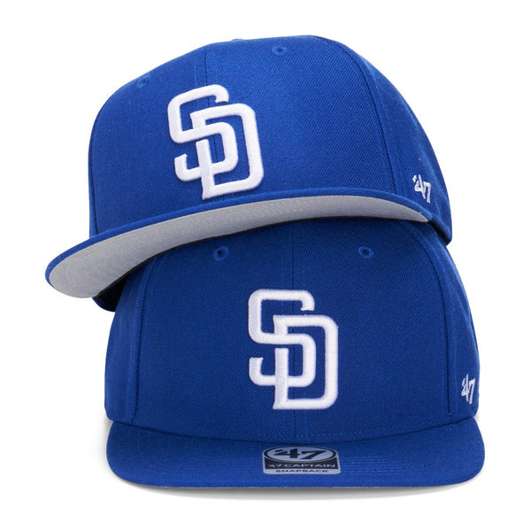 San Diego Padres 47 Brand No Shot '47 Captain - Royal - Triple Play Caps