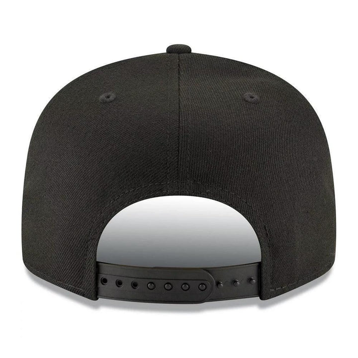 San Diego Padres New Era Black on Black 9FIFTY Snapback Hat - Black - Triple Play Caps
