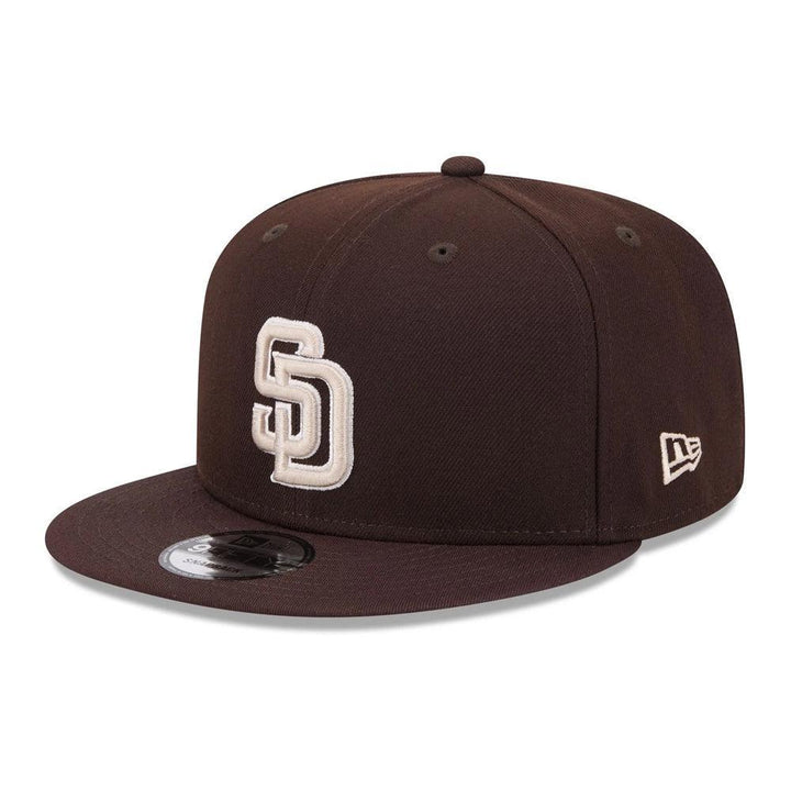 San Diego Padres New Era Team Color 9FIFTY Snapback Hat - Brown - Triple Play Caps