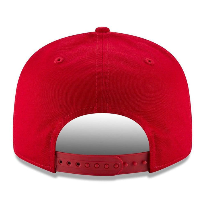 San Francisco 49ers New Era Basic 9FIFTY Snapback Hat - Scarlet - Triple Play Caps