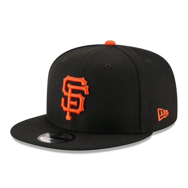 San Francisco Giants New Era Team Color 9FIFTY Snapback Hat - Black - Triple Play Caps