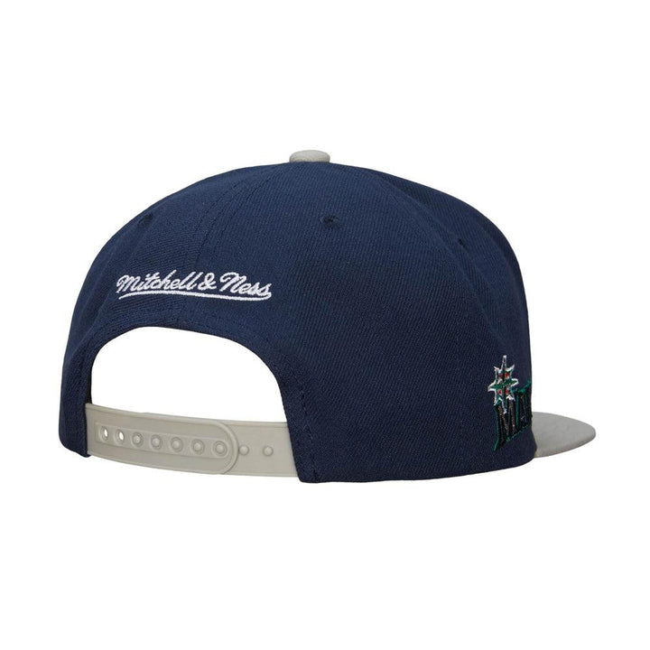 Seattle Mariners Mitchell & Ness Cooperstown Evergreen Snapback Hat - Navy - Triple Play Caps