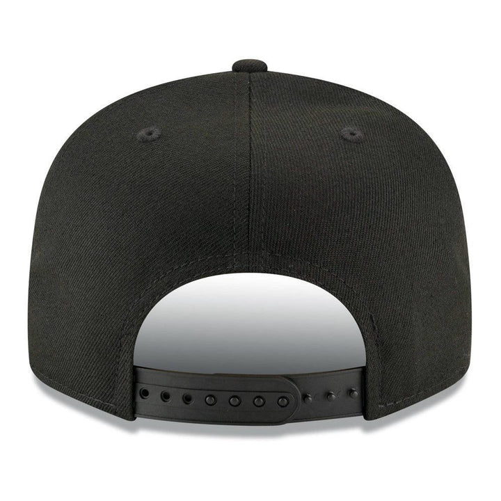 Seattle Mariners New Era Black on Black 9FIFTY Snapback Hat - Black - Triple Play Caps