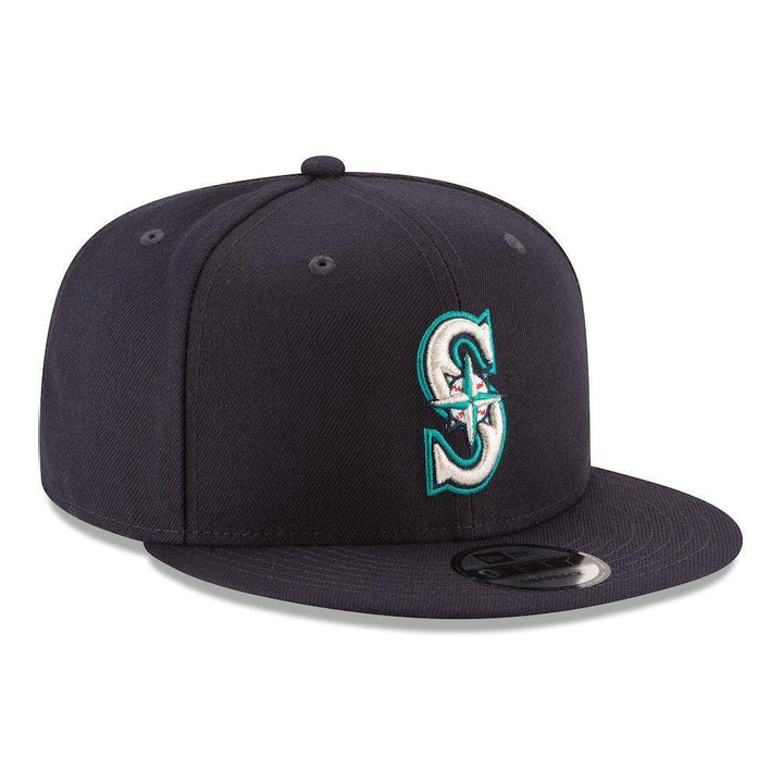 Seattle Mariners New Era Team Color 9FIFTY Snapback Hat - Navy - Triple Play Caps