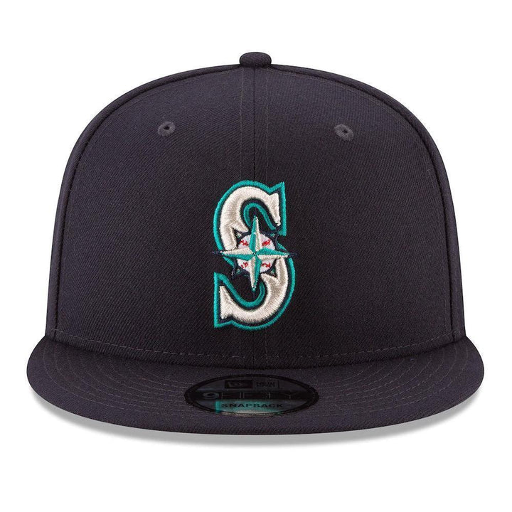 Seattle Mariners New Era Team Color 9FIFTY Snapback Hat - Navy - Triple Play Caps