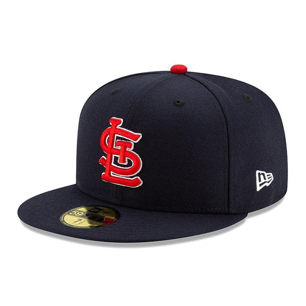 St. Louis Cardinals New Era Authentic Collection On-Field 59FIFTY Fitted Hat - Triple Play Caps