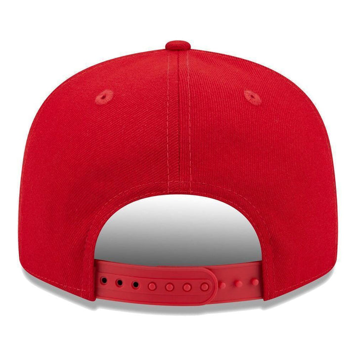 Tampa Bay Buccaneers New Era Basic 9FIFTY Snapback Hat - Red - Triple Play Caps