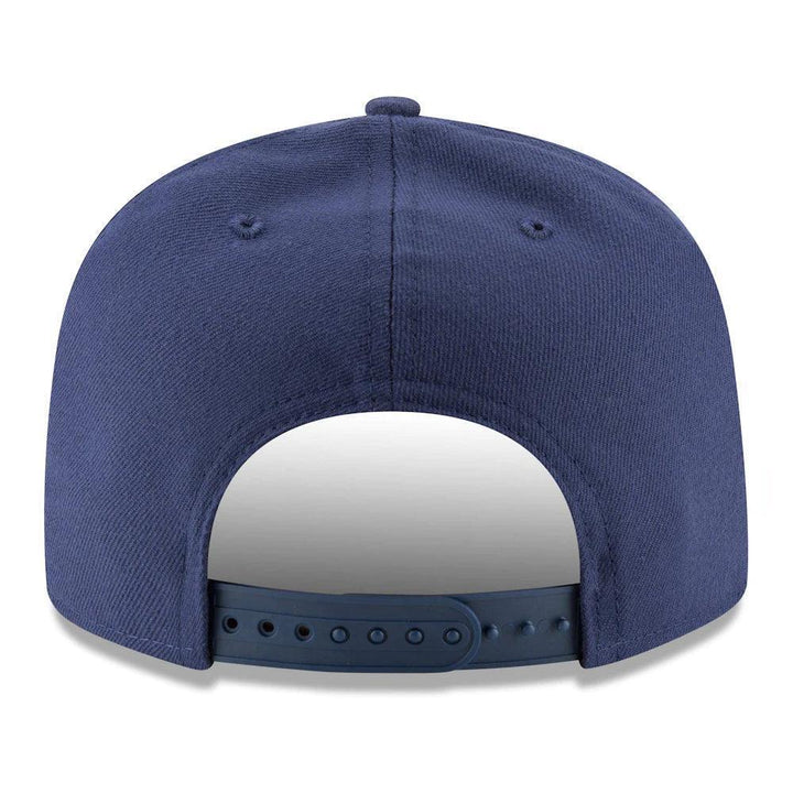 Tampa Bay Rays New Era Team Color 9FIFTY Snapback Hat - Navy - Triple Play Caps