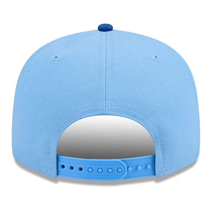 Texas Rangers New Era Team Color 9FIFTY Snapback Hat - Light Blue/Royal - Triple Play Caps
