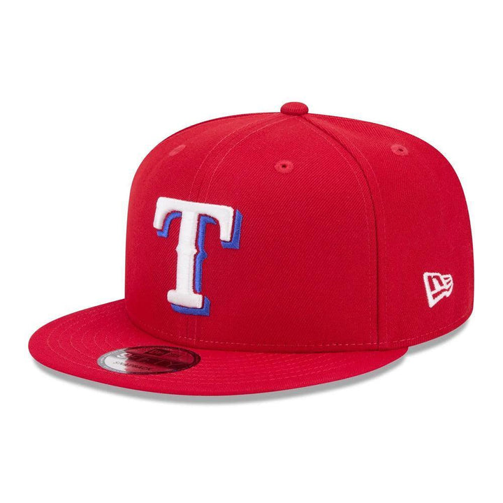 Texas Rangers New Era Team Color 9FIFTY Snapback Hat - Red – Triple ...
