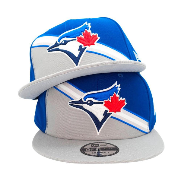 Toronto Blue Jays New Era Color Cross 9FIFTY Snapback Hat - Royal/Gray - Triple Play Caps